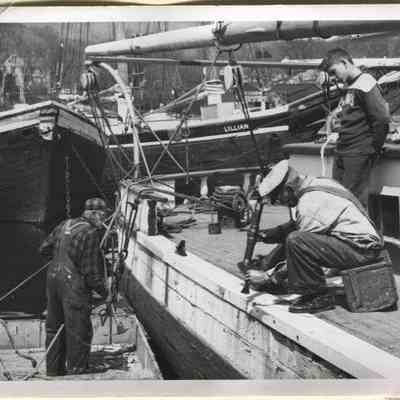 Windjammer repairs