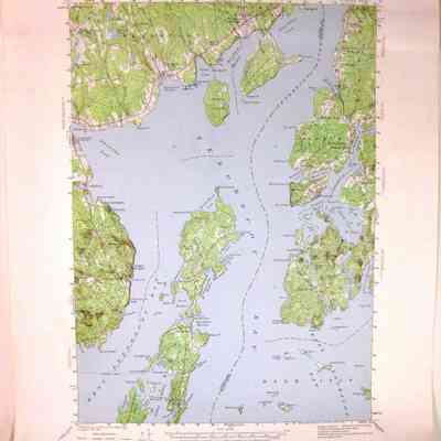 CASTINE QUADRANGLE MAINE