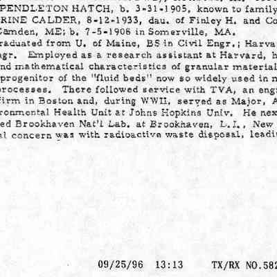 Loranus Pendleton Hatch