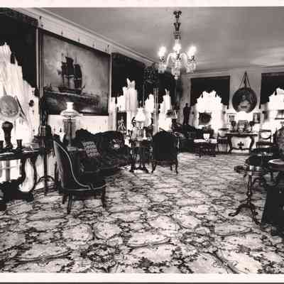 Interior of Hill Acres estate