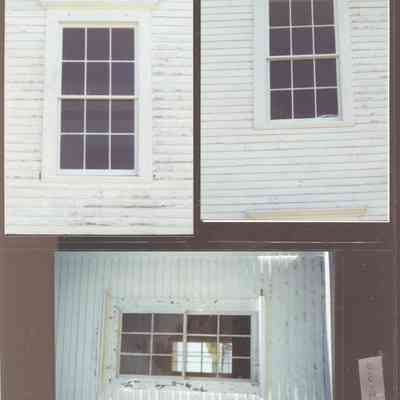 Windows at Curtis Island Keeper's House