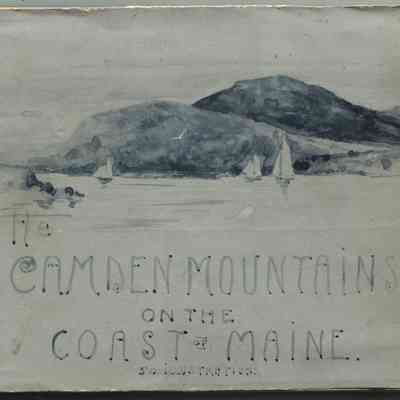 The Camden Mountains on the Coast of Maine