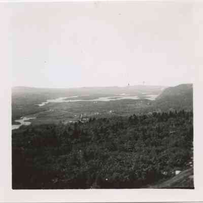 Megunticook Lake and the Camden hills