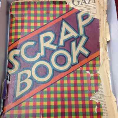 Snow Bowl scrapbook - Dickey Family