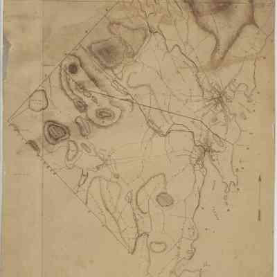 Early map of Camden area with West Camden extension. Undated.