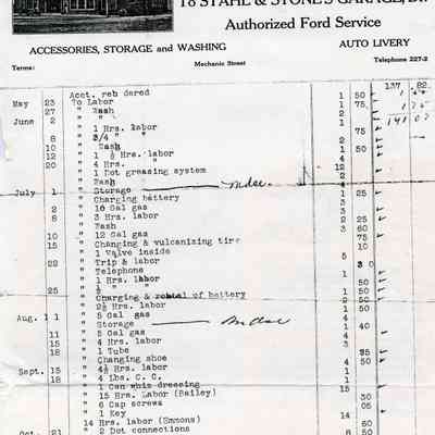 Billheads Collection 196