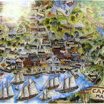 Camden, Maine, Lincolnville and Rockport.