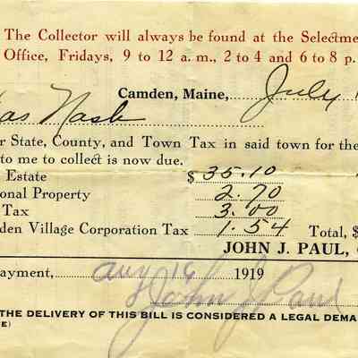 Billheads Collection 197