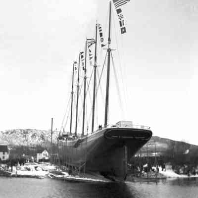 Launching of the "John B. Prescott"