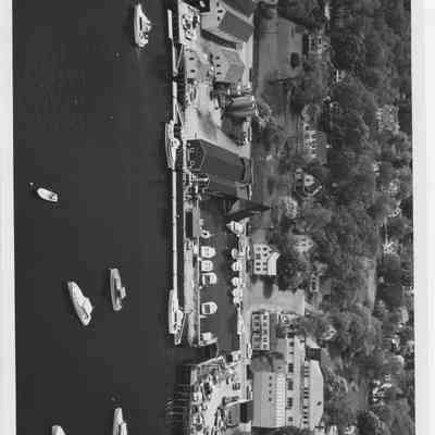 Camden Harbor circa 1954