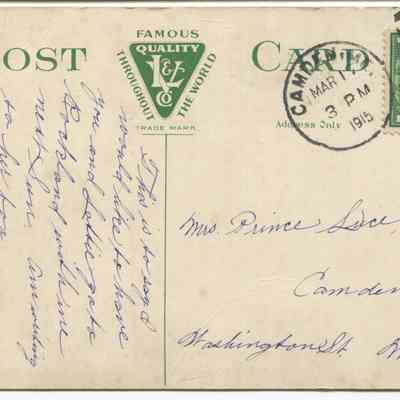 Bowley Collection Postcard 128 B