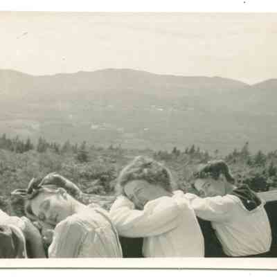 "From Mt. Battie west view of Hope Mountain Frieze"