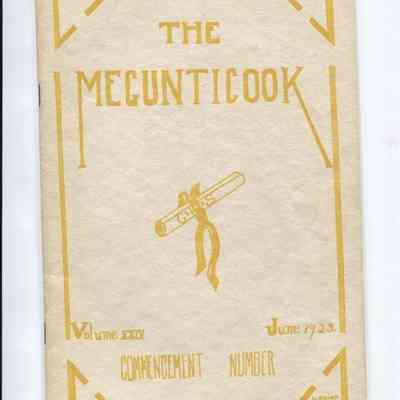 Megunticook - CHS - Commencement Number June 1923