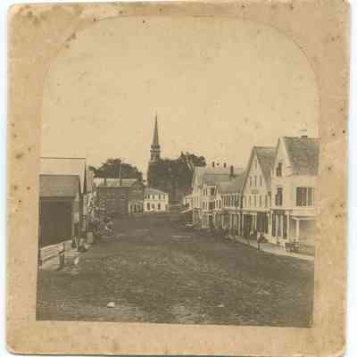 Main Street, Camden circa 1868