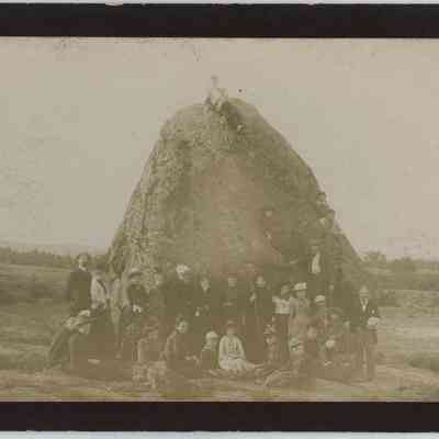 "Balance Rock 1889": Origsize: 8.5" x 5.5"; Origformat: Print-Photographic