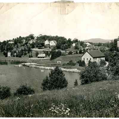 Rockport harbor circa 1940