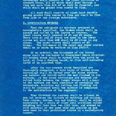 Blueprint, Macadam - p. 2