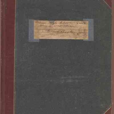 Camden High School Alumni Association Secretary's Book