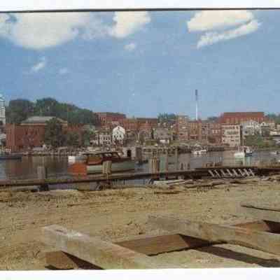 Camden from the shipyard