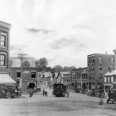Trolley on Main Street