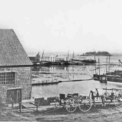 Inner harbor, Camden in 1877.