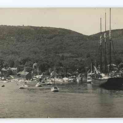 View of Mt. Battie and Camden Harbor