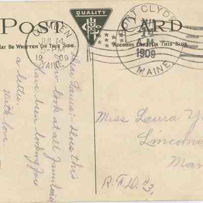 Bowley collection postcard 001 b