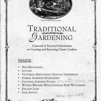 The Colonial Garden To-day