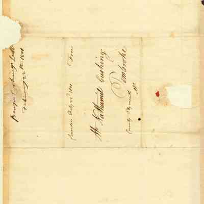 Cushing Letter - Address