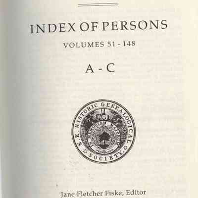 The New England Historical and Genealogical Register