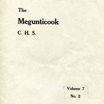 The Megunticook - April 1907