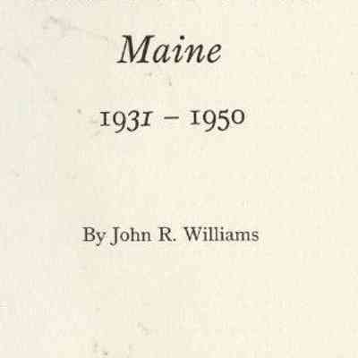 History of Camden, Maine 1930-1950
