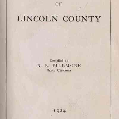 Chronicles of Lincoln County