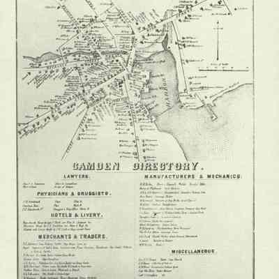 Map of Camden, 1859