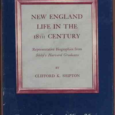 New England Life in the 18th Century