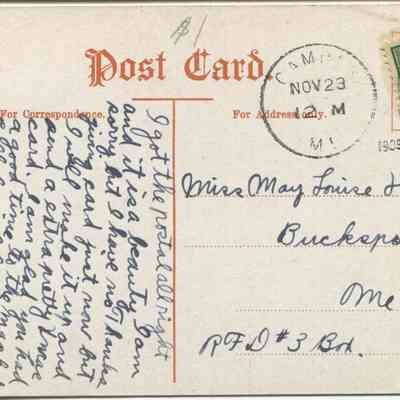 Bowley Collection Postcard 135 B
