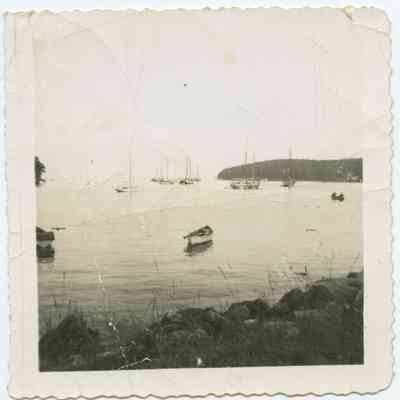 Boats in Rockport harbor