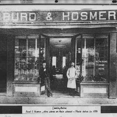 Burd & Hosmer shoe store
