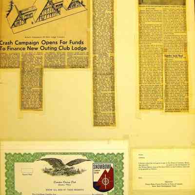 Camden Snow Bowl newsclips from the Courier-Gazette.