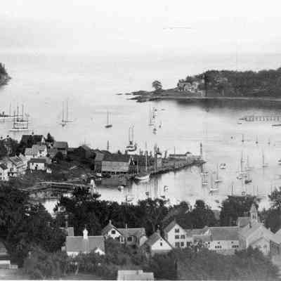 Camden harbor circa 1912: Origformat: Print-Photographic