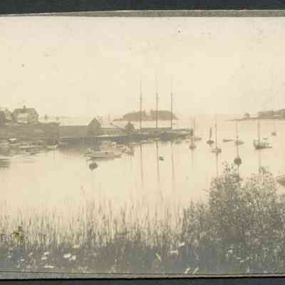 Camden harbor in 1902