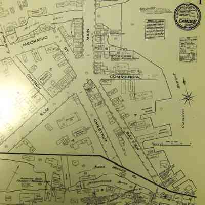 SANBORN INSURANCE MAP CAMDEN/ROCKPORT 1884
