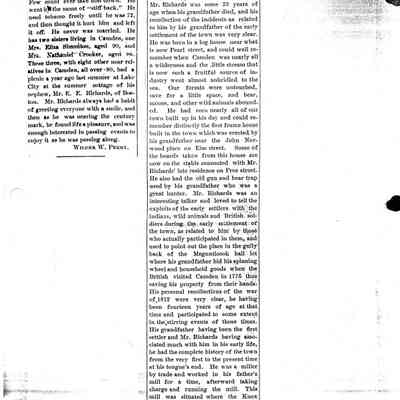 Richards family genealogy pg 2