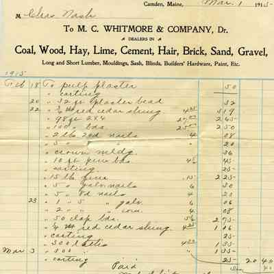 Billheads Collection 216