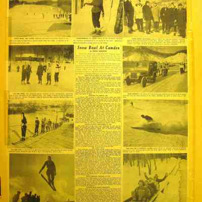 The news looks at life in Maine...winter sports Snow Bowl in Camden.