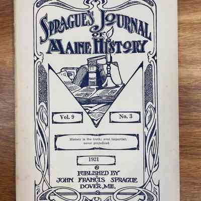 Sprague's Journal of Maine History