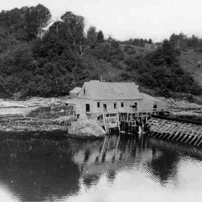 Sawmill at Ducktrap Harbor, Maine