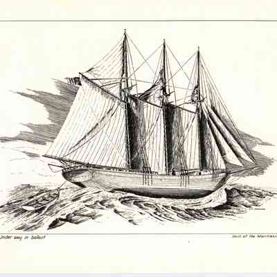 Under Way in Ballast