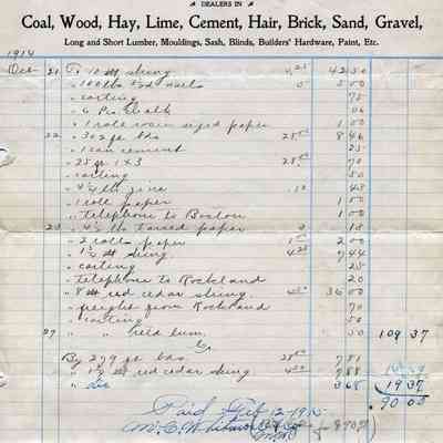 Billheads Collection 218