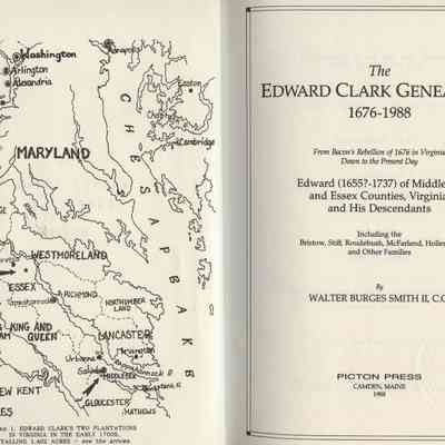 Edward Clark Genealogy 1676 - 1988